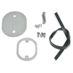 Locking Plate MRP frame opening, intake hole, for Vespa 125 VNA, TS, 150 VBA, Super, Rally, PX125, 150, 200, PE, Lusso, Cosa, T5
