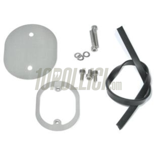 Locking Plate MRP frame opening, intake hole, for Vespa 125 VNA, TS, 150 VBA, Super, Rally, PX125, 150, 200, PE, Lusso, Cosa, T5