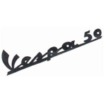 Adhesive badge Vespa 50 for legshield, Vespa 50