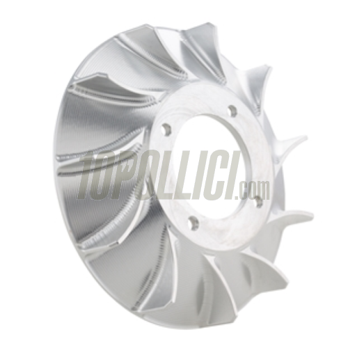 Fan MMW for VESPATRONIC, aluminium, Vespa VNA, VNB, VBB, VBA, GT, Sprint, Super, GTR, TS, Sprint V, 160 GS, 180 SS, Rally, PX-PE, Lusso, Cosa