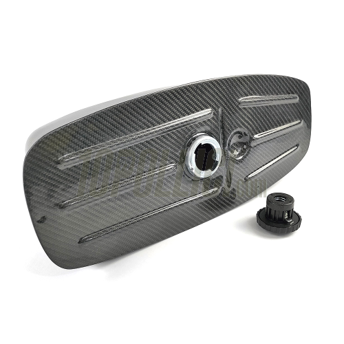 Serbatoio maggiorato 7,5l in fibra di carbonio TOMAS COMPOSITI Vespa 50, Special, 90,125 ET3 Primavera