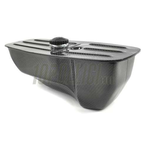 Serbatoio maggiorato 7,5l in fibra di carbonio TOMAS COMPOSITI Vespa 50, Special, 90,125 ET3 Primavera