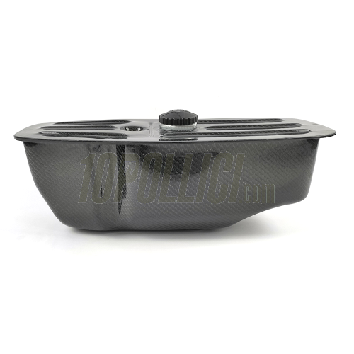 Serbatoio maggiorato 7,5l in fibra di carbonio TOMAS COMPOSITI Vespa 50, Special, 90,125 ET3 Primavera