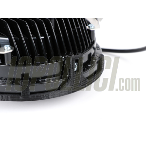 Headlamp Unit LED for Vespa PX, PE, Lusso, `98, MY, `11, LML Star 125-200 2T, 4T, round, Ø 143 mm, 12V DC, with e-mark. Also for Vespa Sprint Veloce, GTR, TS, Rally 180-200 - with mounting material