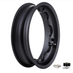 Aluminium tubeless rim SIP black 2.50-10  Lambretta