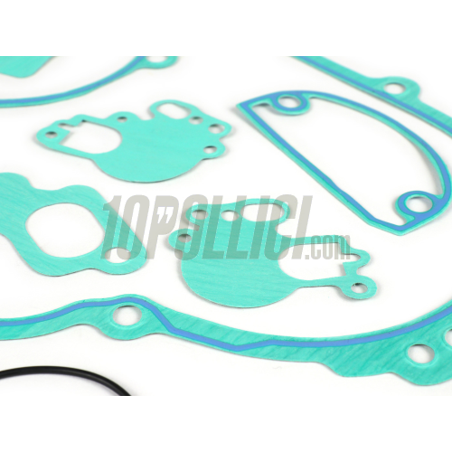 GASKET SET ENGINE BGM PRO SILICONE VESPA Largeframe 2 ports, Sprint 150, GT 125, GL150, Super 125 - 150, VNB, VBA, VBB - incl. O-ring