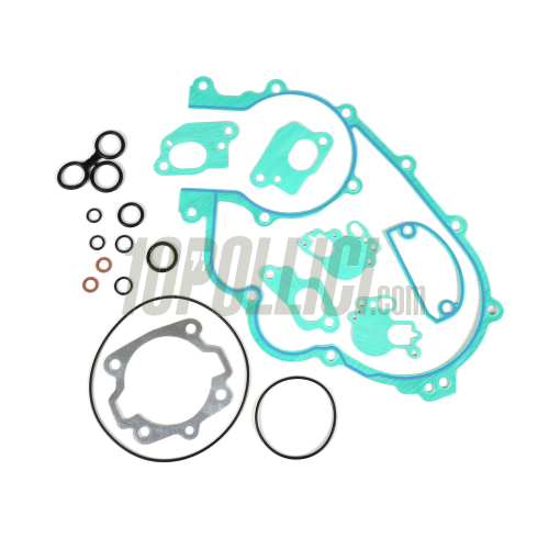GASKET SET ENGINE BGM PRO SILICONE VESPA Largeframe 2 ports, Sprint 150, GT 125, GL150, Super 125 - 150, VNB, VBA, VBB - incl. O-ring