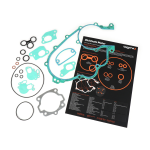 GASKET SET ENGINE BGM PRO SILICONE VESPA Largeframe 2 ports, Sprint 150, GT 125, GL150, Super 125 - 150, VNB, VBA, VBB - incl. O-ring