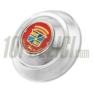 Copricerchi ULMA per cerchio 8" chiuso Vespa 98, 125 V1-15, V30-33, VU, VM, VN, VNA, Hoffmann, VNB, ACMA, 150 VL, VB, VBA, VBB, alluminio lucidato
