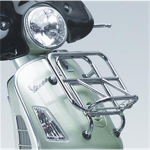 Portapacchi anteriore Vespa GTS, GTS, Super, GTV, GT60, GT L, 125-300ccm 4T LC, area di carico: 38x25 cm - cromato