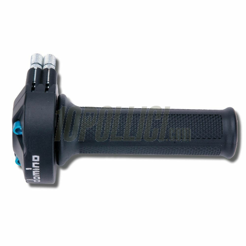 Comando gas rapido DOMINO Racing Double - NERO