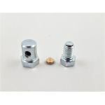 Solderless nipple gear and cutch cable DRT, with internal brass pad 