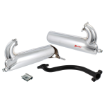 Exhaust FACO Vespa 125 ET3, chrome