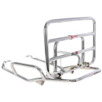 Rear luggage carrier FACO for Vespa PK S, XL,XL2,FL,HP,N, Rush, Plurimatic - chromed