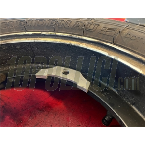 Kit distanziali centraggio cerchio in lega tubeless SIP 2.50-10 Vespa 50, 125 ET3 Primavera, PK, PX, T5 - per montaggio pneumatici larghi