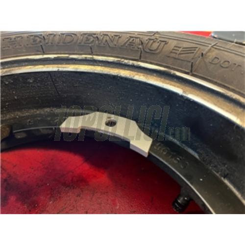 Kit distanziali centraggio cerchio in lega tubeless SIP 2.50-10 Vespa 50, 125 ET3 Primavera, PK, PX, T5 - per montaggio pneumatici larghi