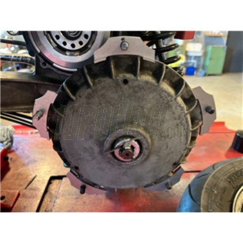 Kit distanziali centraggio cerchio in lega tubeless SIP 2.50-10 Vespa 50, 125 ET3 Primavera, PK, PX, T5 - per montaggio pneumatici larghi