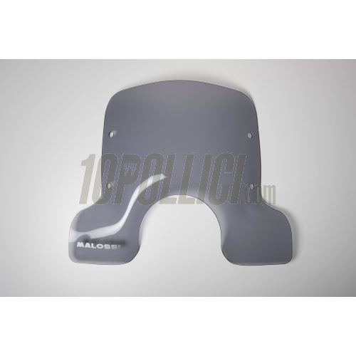 Wind shield MALOSSI Sport Screen Vespa PX, PE, '98, Lusso, '11, MY - toned