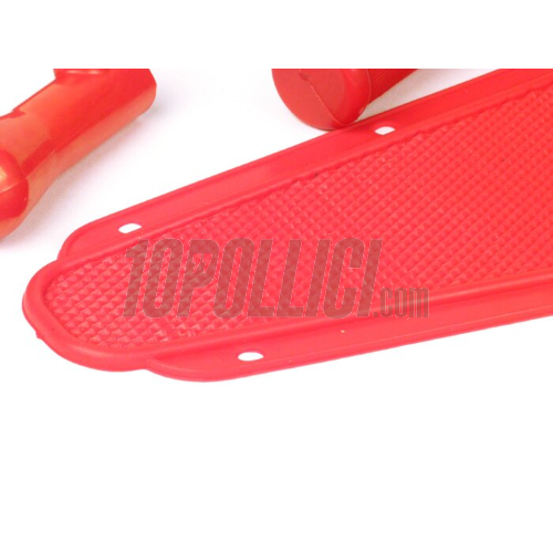 Kit gommini telaio Vespa GT, Sprint, GL, TS, Super, Rally - 19 pezzi - Rosso