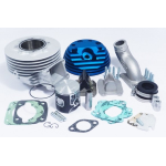 Cylinderkit PARMAKIT "PUFFO CHALLENGER" 130cc, d57, conrod 97, stroke 51, side spark plug head, 30mm manifold, Vespa 50, Special, 90, 125 ET3 Primavera