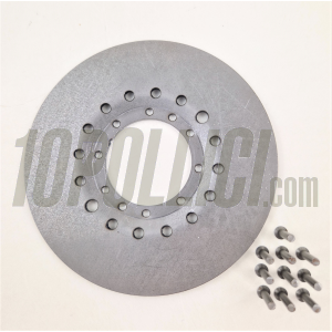 Disc Ø 107 BENELLI for pinion, for 7 springs clutch, with rivets - Vespa Largeframe