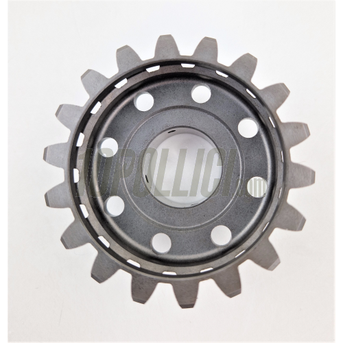 Pinion z=24  BENELLI, 8 and 10 springs clutch, for primary driven gear z=62 straight teeth BGM and DRT - Vespa Largeframe