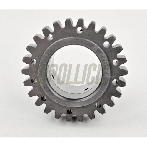 Pignone primaria z=20 BENELLI per corona z=65 Benelli denti dritti  per frizioni 6 e 7 molle  Vespa Largeframe