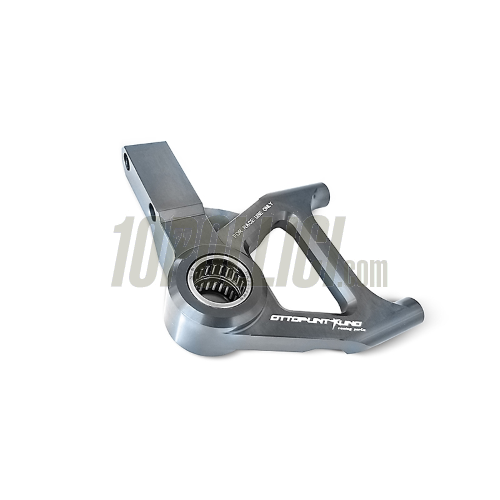 Axle seating OTTOPUNTOUNO ZIP SP for radial brake caliper, CNC  aluminium - anodized titanium
