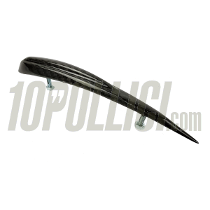 Mudguard crest TOMAS COMPOSITI Vespa 50, 125 ET3 Primavera, VNB, VBB, GS 150 VS5, carbon fiber