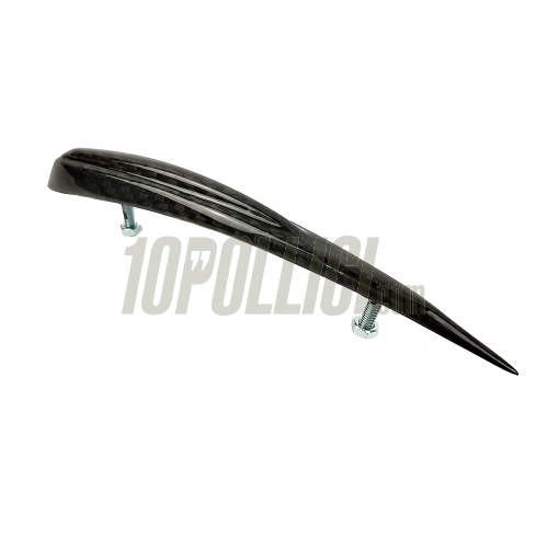 Mudguard crest TOMAS COMPOSITI Vespa 50, 125 ET3 Primavera, VNB, VBB, GS 150 VS5, carbon fiber