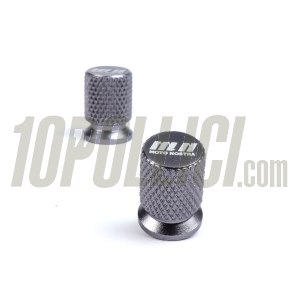Valve cap MOTO NOSTRA CNC aluminium - anodised grey