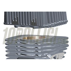 Cylinder kit MALOSSI BIG DEPS 4 MHR Ø 47mm stroke 43mm aluminium, pin Ø 12 for Piaggio Ciao, Ciao PX, Si, Bravo, Boxer, Boss, Grillo 50 cc