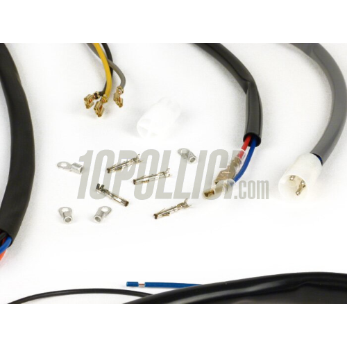 Wiring loom set BGM PRO, Vespa AC, conversion to Vespatronic electronic ignition, Vespa 50 Special,  incl. light switch 