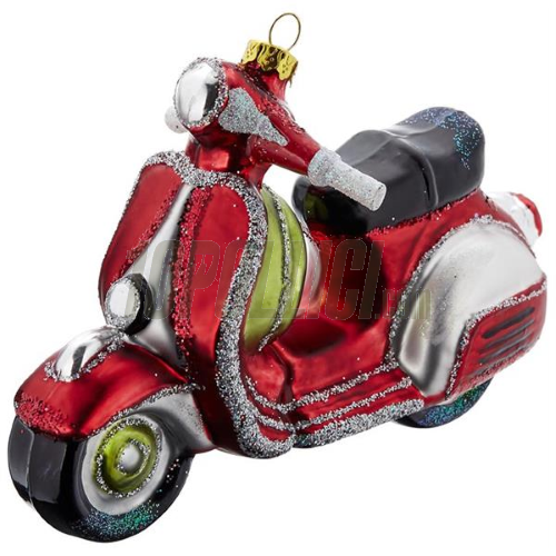 Scooter decoration for Christmas tree