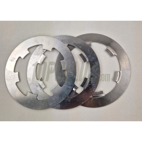 Clutch aluminium plates for FALC Racing clutches Vespa 50, 90, 125 ET3 Primavera, PK