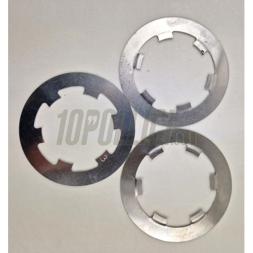 Clutch aluminium plates for FALC Racing clutches Vespa 50, 90, 125 ET3 Primavera, PK