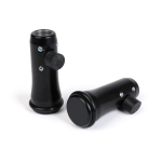 Central stand boots KR Automation for Vespa PX, PK, T5, COSA - black aluminium