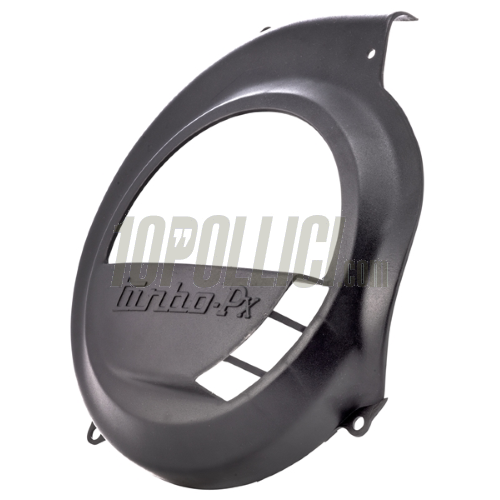 Flywheel cover TURBO Vespa PX, PE, Super, Sprint, GT - plastic