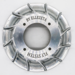 Ventola in alluminio ELLEZETA per volani IDM Vespatronic Vespa - 4 fori