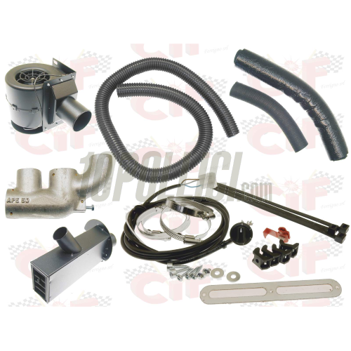 Complete heating kit for Ape 50 2T Euro4 (2018-2019) - for Leovince and Polini exhaust