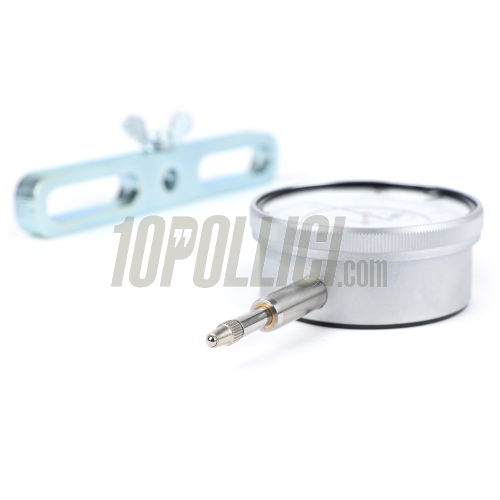 Dial gauge BGM ORIGINAL, universal 0.01-10mm, with support
