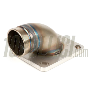 Intake manifold, upper part, reed valve MRP Øi 30mm, Øe 34mm, for Vespa GT, GL, Sprint, TS, VBA, Super, Rally, PX, PE, T5, Cosa 