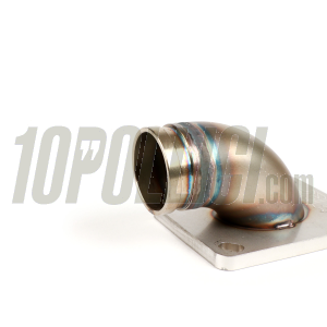 Intake manifold, upper part, reed valve MRP Øi 30mm, Øe 34mm, for Vespa GT, GL, Sprint, TS, VBA, Super, Rally, PX, PE, T5, Cosa 