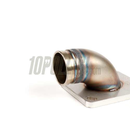 Intake manifold, upper part, reed valve MRP Øi 30mm, Øe 34mm, for Vespa GT, GL, Sprint, TS, VBA, Super, Rally, PX, PE, T5, Cosa 