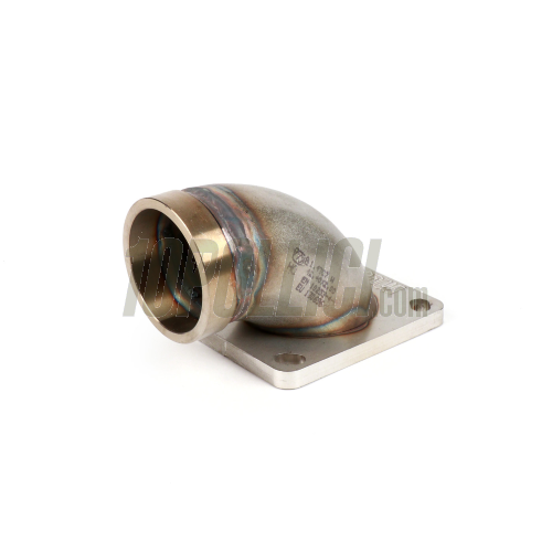 Intake manifold, upper part, reed valve MRP Øi 38mm, Øe 45mm, for Vespa GT, GL, Sprint, TS, VBA, Super, Rally, PX, PE, T5, Cosa 