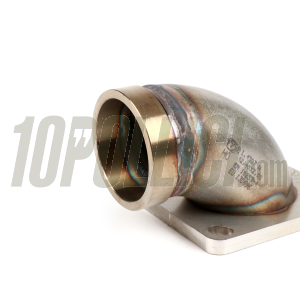 Intake manifold, upper part, reed valve MRP Øi 38mm, Øe 45mm, for Vespa GT, GL, Sprint, TS, VBA, Super, Rally, PX, PE, T5, Cosa 