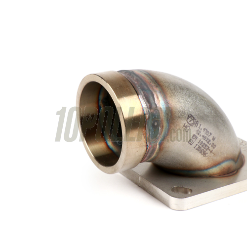 Intake manifold, upper part, reed valve MRP Øi 38mm, Øe 45mm, for Vespa GT, GL, Sprint, TS, VBA, Super, Rally, PX, PE, T5, Cosa 