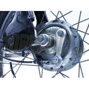 Front brake cam lever BGM - Piaggio Ciao, Sì, Bravo, Boxer, Boss, Grillo, Super Bravo - extended