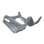 Cover footwell area PIAGGIO - unpainted - Vespa GTS, GTS Super '17-