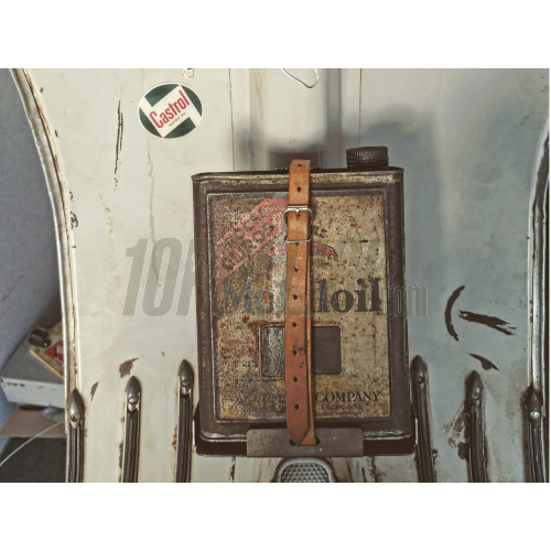 Oil can rack  Vespa Smallframe, Largeframe, Wideframe - untrated steel, legshield center
